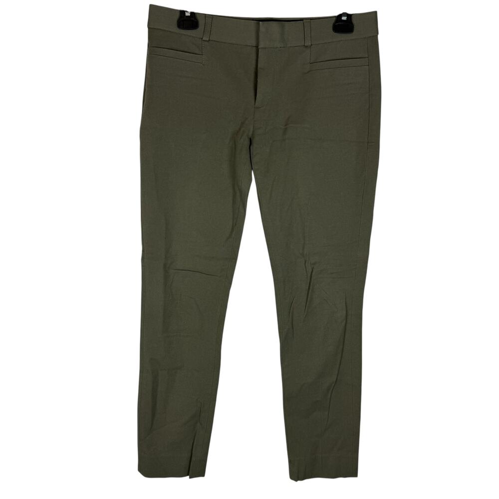 Banana Republic Pants Womens‎ 2 Olive Green Stretch Sloan Fit Mid-Rise Skinny